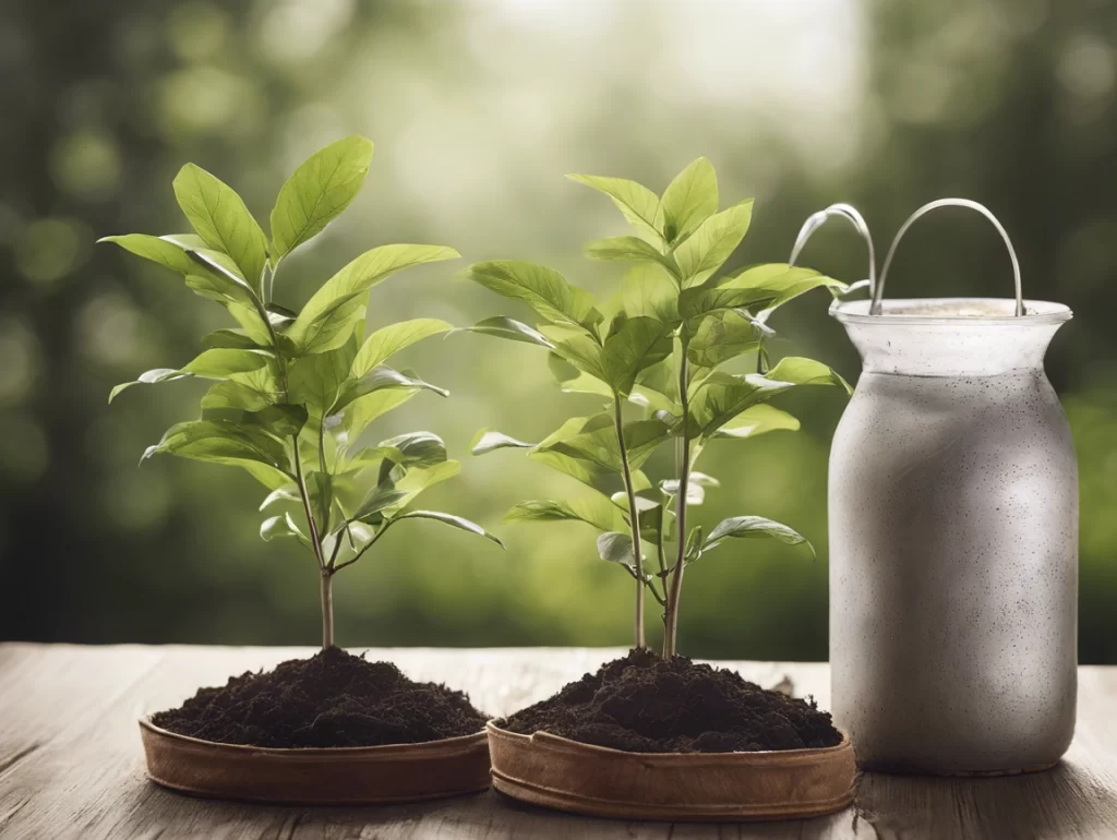 نهال در تابستان