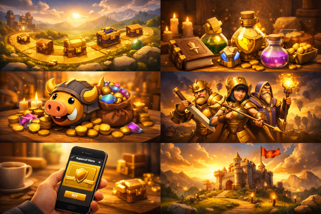 بررسی کامل ارزش خرید بلیط طلایی کلش آف کلنز (Gold Pass)