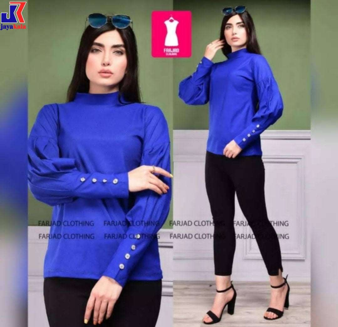 شومیز مجلسی یقه سه سانت