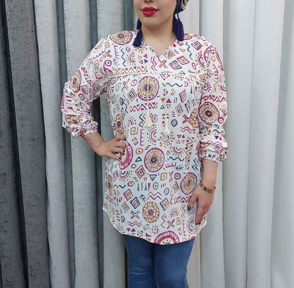 تونیک آبرنگی بهاری