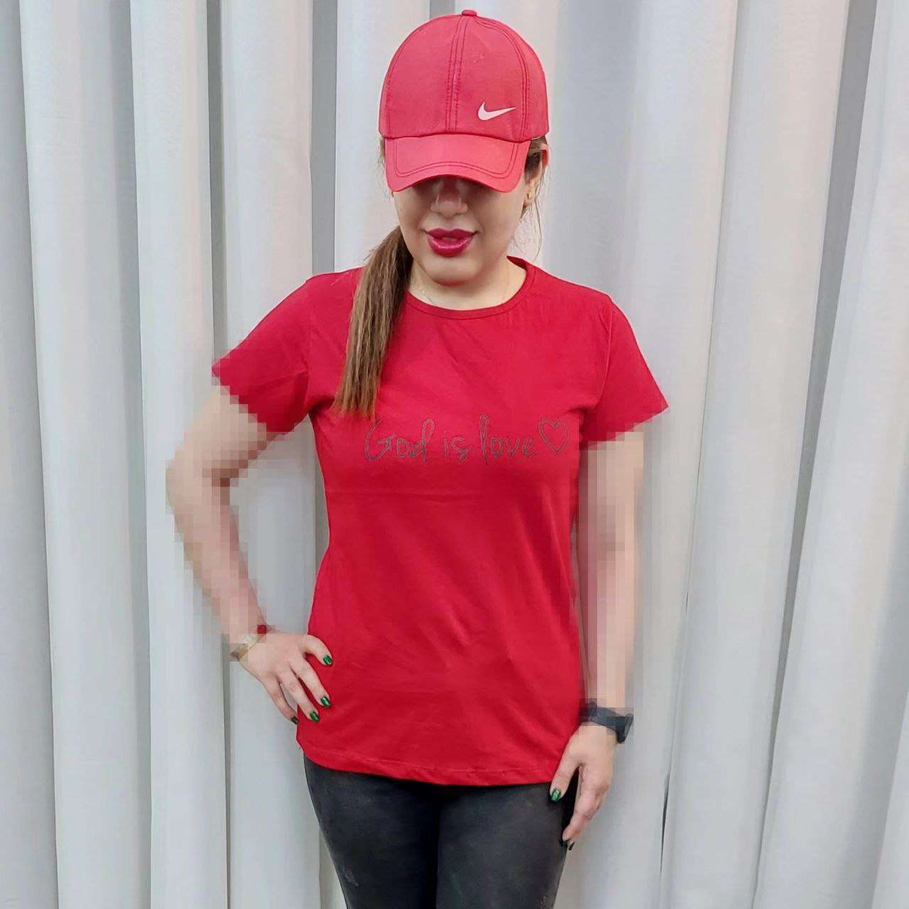 تیشرت چاپی زنانه