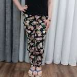 شلوار گل گلی زنانه