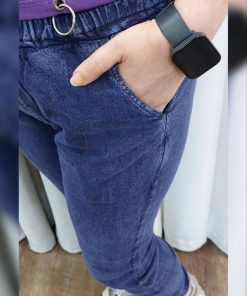 شلوار اسلش جین کاغذی