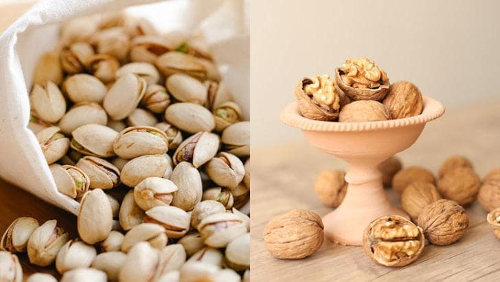 مقایسه سود آوری پسته با گردو