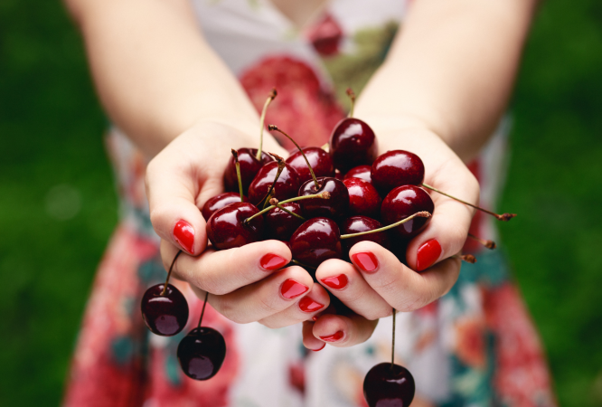 استفاده از آبیاری قطره ای برای نهال گیلاس